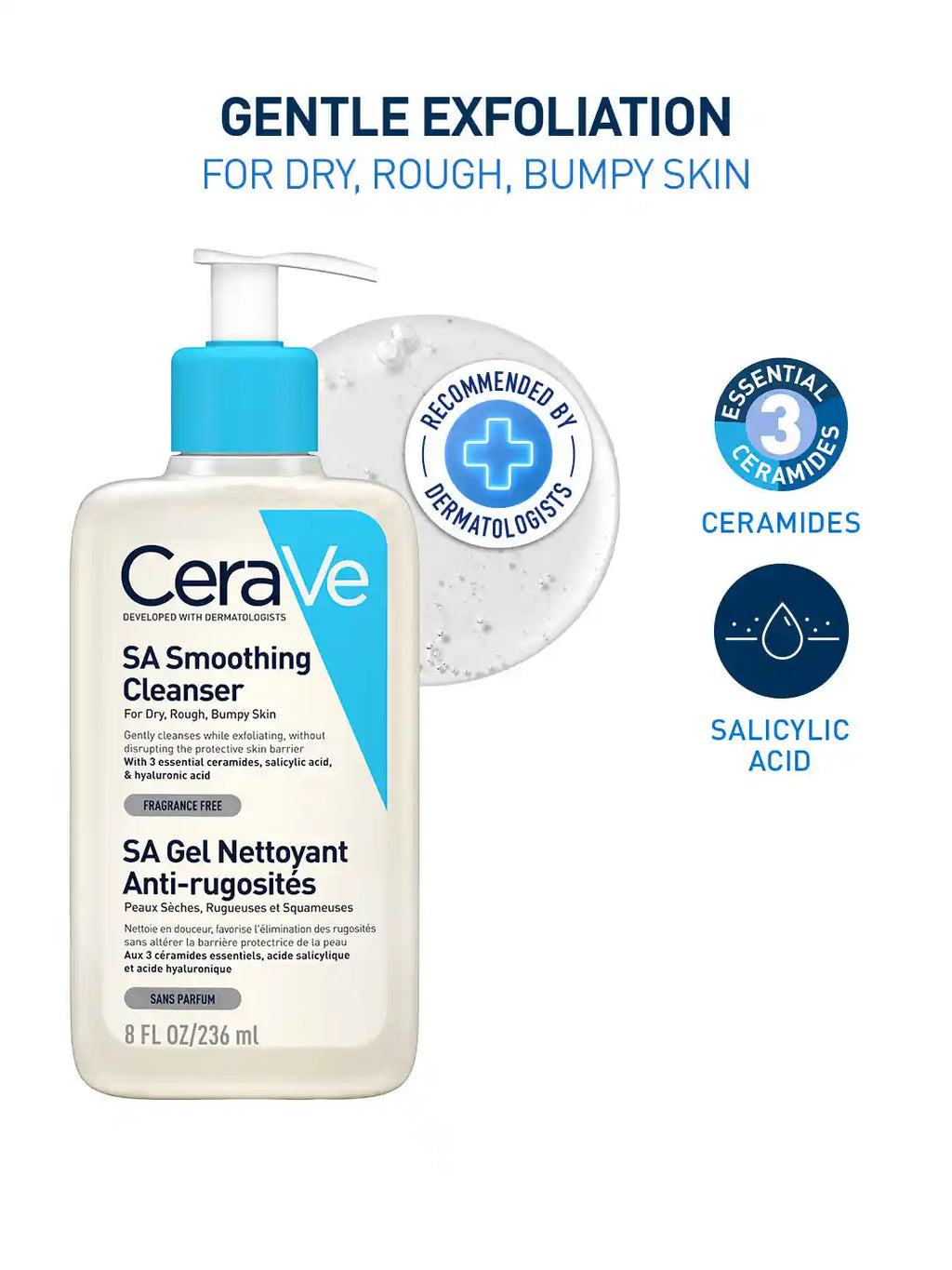 CeraVe SA Smoothing Cleanser
