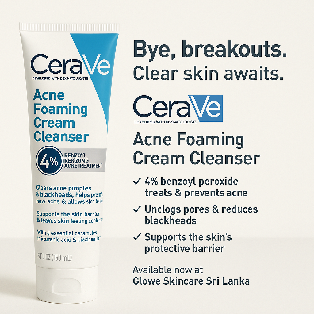 CeraVe Acne Foaming Cream Cleanser