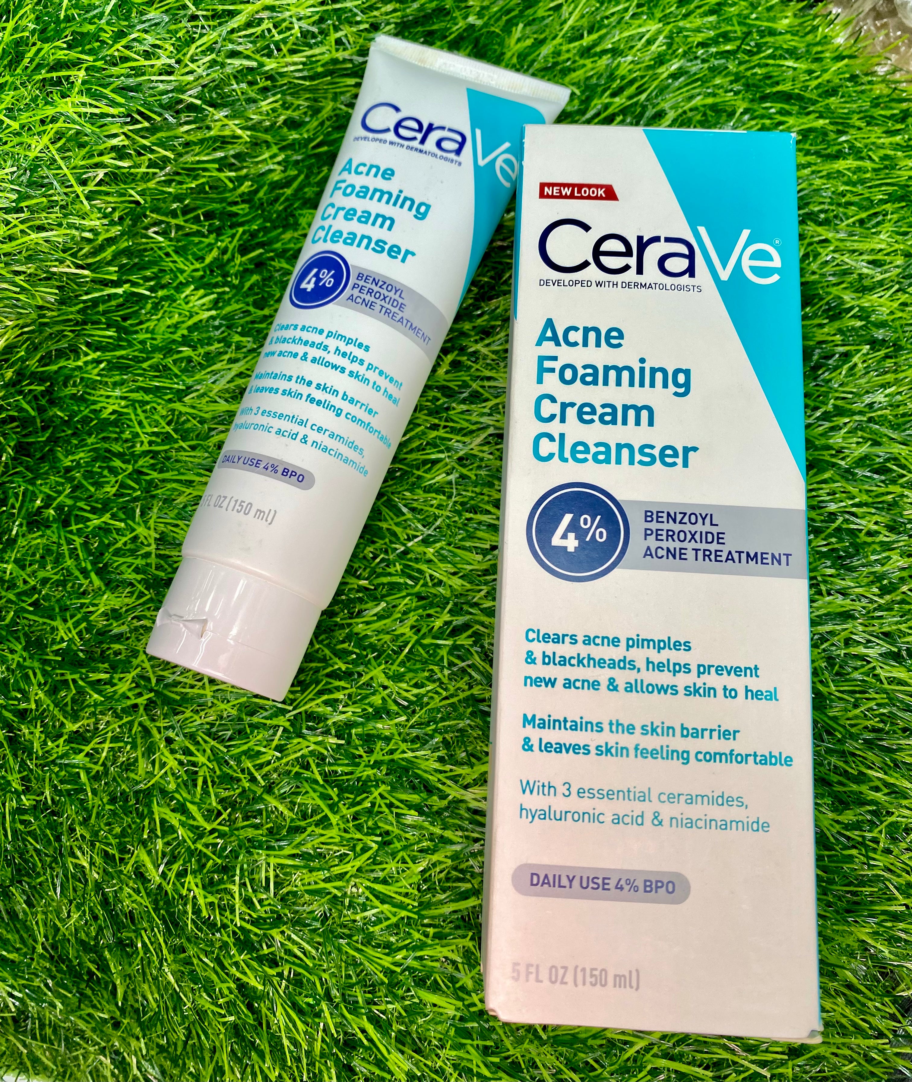 CeraVe Acne Foaming Cream Cleanser