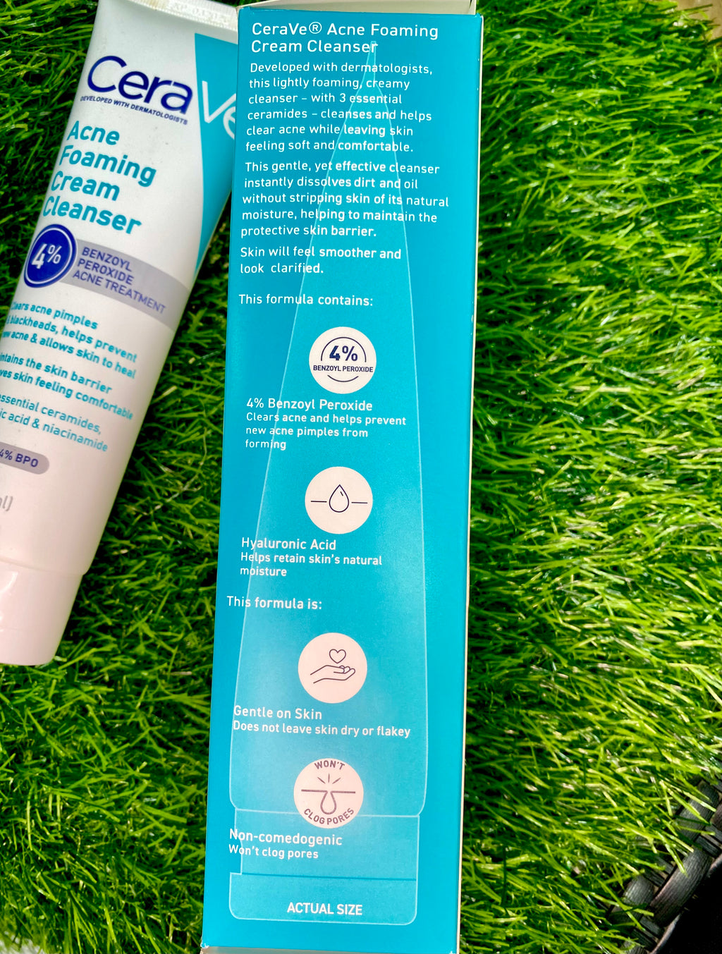 CeraVe Acne Foaming Cream Cleanser