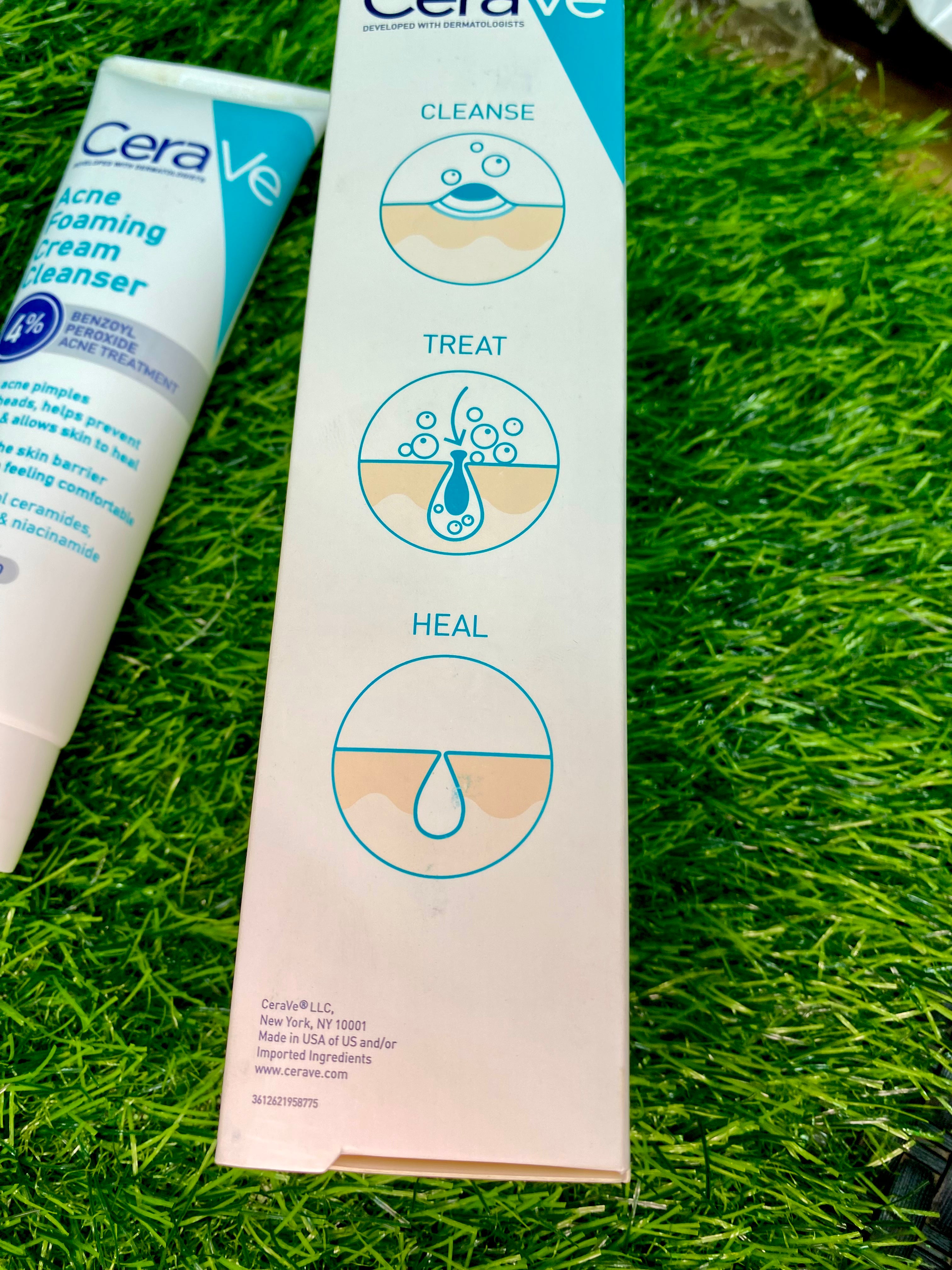 CeraVe Acne Foaming Cream Cleanser