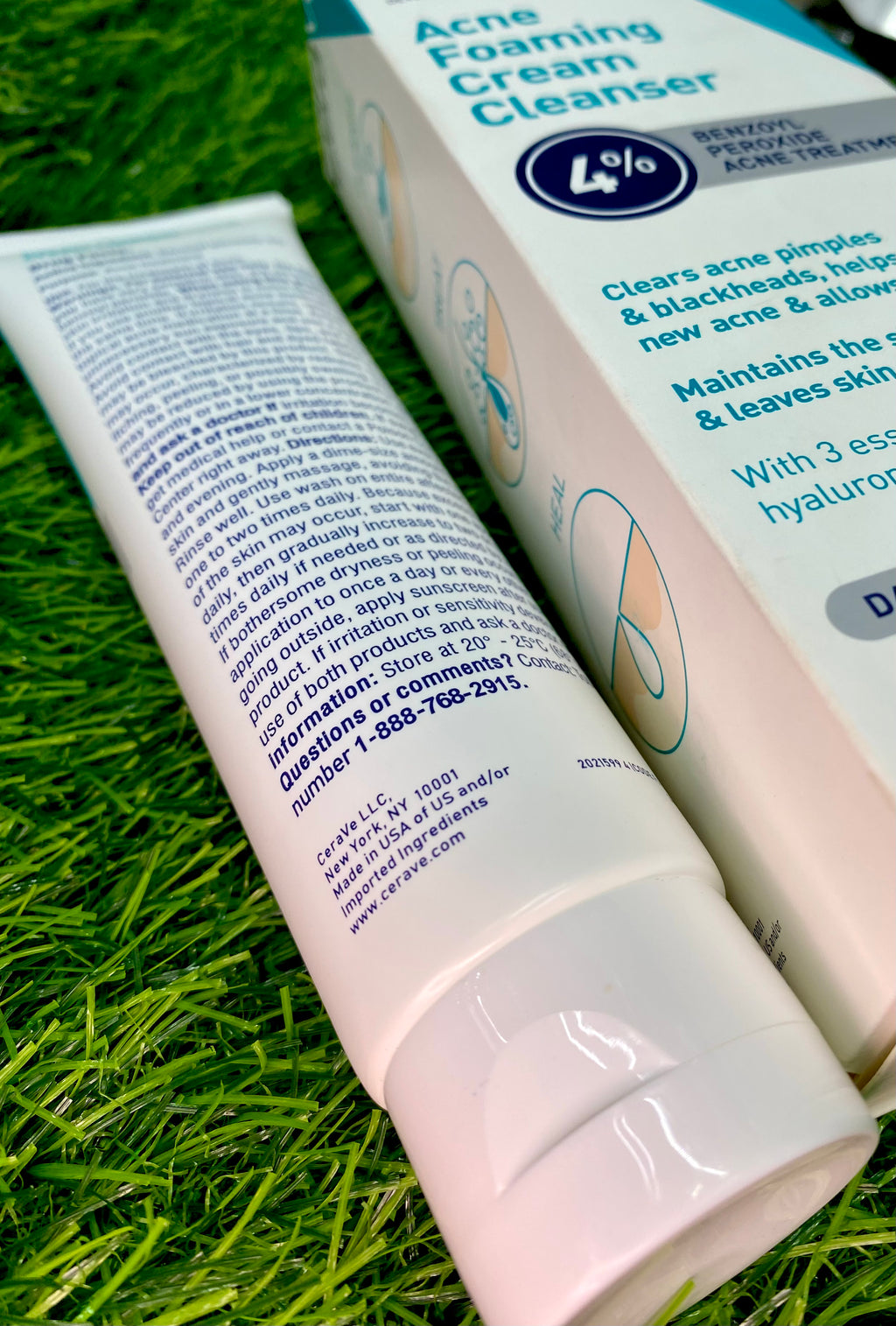 CeraVe Acne Foaming Cream Cleanser